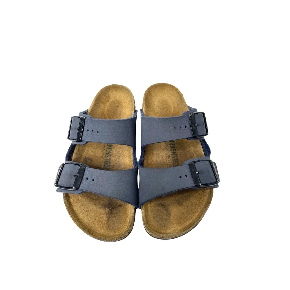 Birkenstock Arizona kids sandals Size 11C navy blue